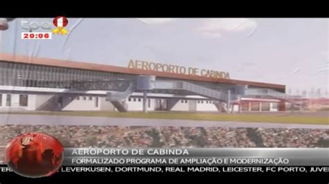 Modernização do Aeroporto de Cabinda YouTube