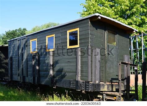 historical narrow gauge rail  village stock photo