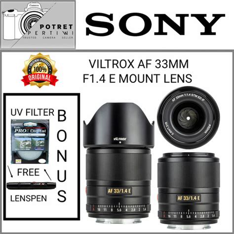 Jual Viltrox Af 33mm F1 4 For Sony E Stm Ed If Viltrox Af 33mm F1 4 E