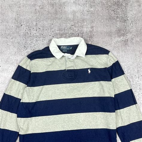 Polo Ralph Lauren Vintage Polo Ralph Lauren Rugby Shirt Striped