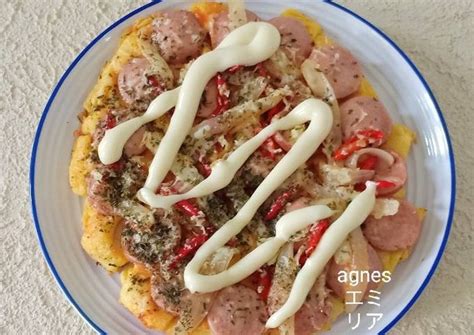 Resep Pizza Roti Tawar Oleh Agnes Emilia Cookpad