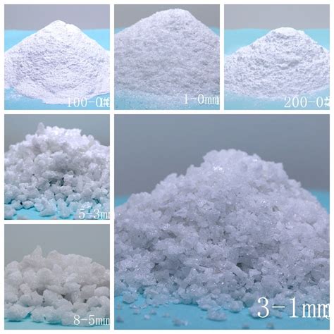 Section Sand Mm Fused White Alumina Unshaped Refractory Materials