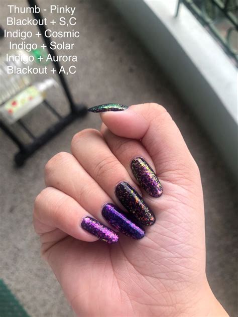 Holo Taco Swatch Nails Beauty Finger Nails Ongles Beauty