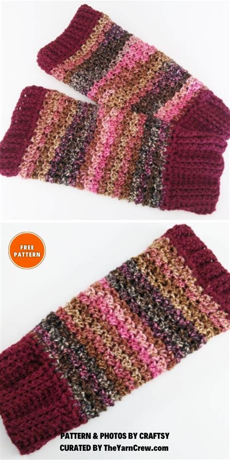 Free Crochet Leg Warmer Patterns Perfect For This Winter The Yarn Crew