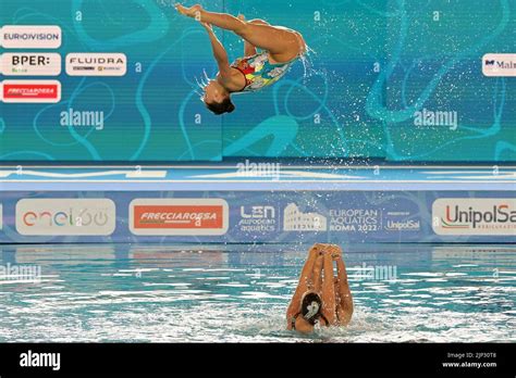 Rome Italy 15th Aug 2022 Rome August 15 2022 European Swimming