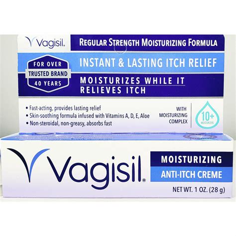 Vagisil Anti Itch Creme Regular Strength 1 Oz Hargraves Online