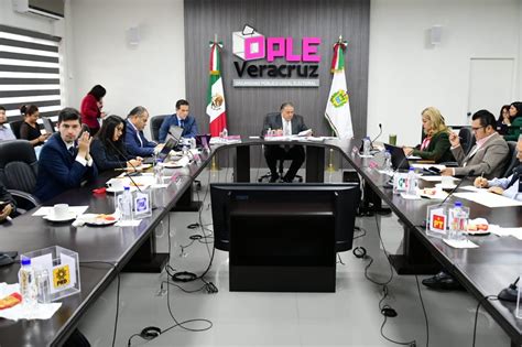 El Consejo General Del Ople Veracruz Aprueba El Tercer Informe Trimestral Del Avance De La