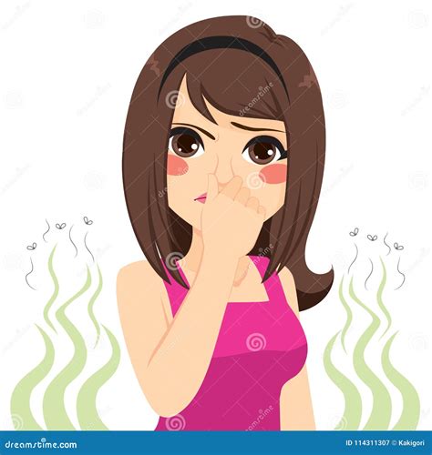 Smelling Bad Clipart