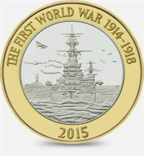 The First World War 1914 1918 2 Pound Coin 2015 Etsy UK