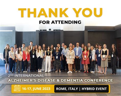 2nd International Alzheimers Disease And Dementia Conference 2nd