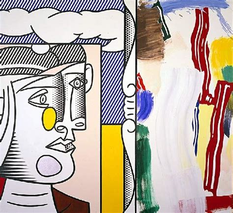 Picasso Head 1984 From Roy Lichtenstein Roy Lichtenstein Pop Art Illustration Lichtenstein