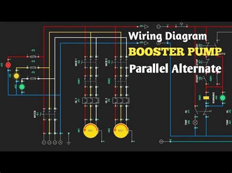 Cara Kerja Panel Pompa Booster Parallel Alternate YouTube