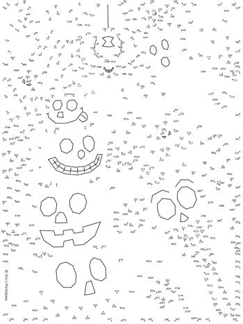 Halloween Dot-to-Dot - Tim's Printables