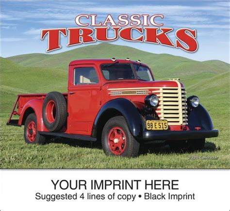 Automotive Calendars Truck Calendar Classic Trucks Trucks