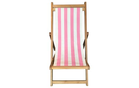 Pink And White Stripe Premium Deck Chairs The Stripes Company