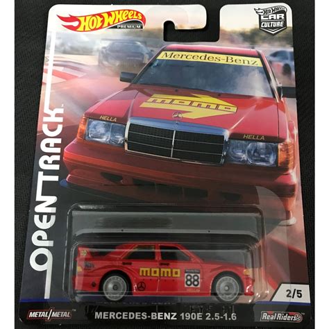風火輪 hot wheels open 賓士 mercedes benz 190e 2 5 1 6 精裝 膠胎 蝦皮購物