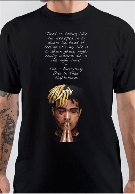 Xxxtentacion T Shirt Swag Shirts