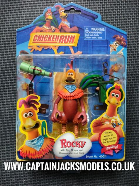 Chicken Run Rocky 6 Action Figure By Playmates Great Collectable In