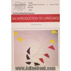 An Introduction To Language Victoria Fromkin Robert Rodman