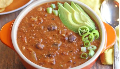 Pinto Bean Chili - Brenda Gantt Recipes