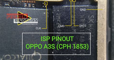 ISP PINOUT OPPO A3S CPH1853