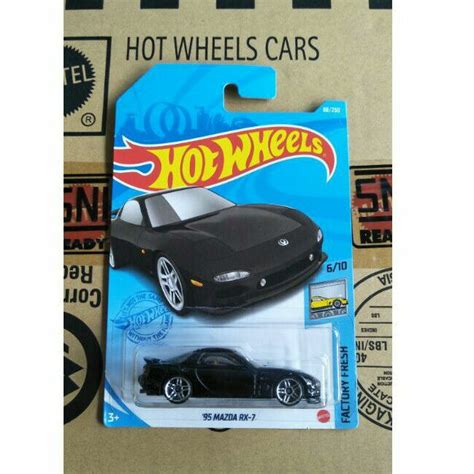 Jual Hot Wheels 95 MAZDA RX 7 HITAM Shopee Indonesia