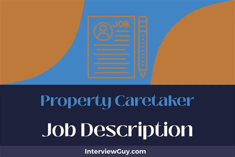 Property Caretaker Job Description Updated For 2025