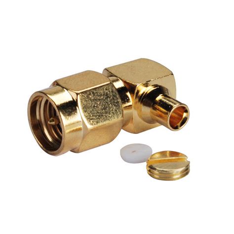 90 Degree Sma Male Plug Right Angle Rf Connector Solder For 086 Rg405 Cable Ebay