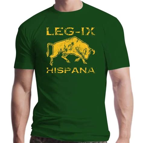 Camiseta De La Legi N Romana Camisa De Legio Ix Hispana A Legi N Espa