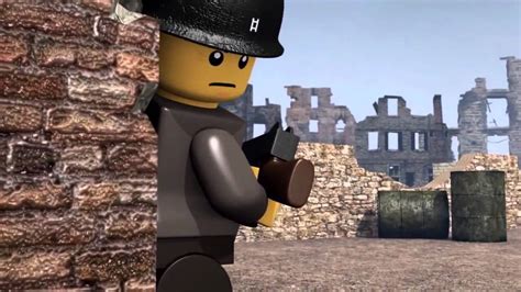 Lego Soldiers and Battle Scene Test Lego City - YouTube