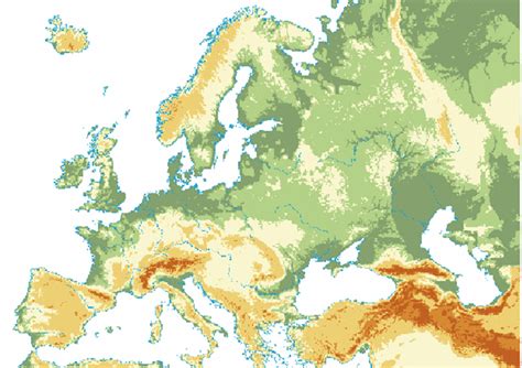 Reliëfkaart Van Europa Stap Voor Stap Diagram Quizlet
