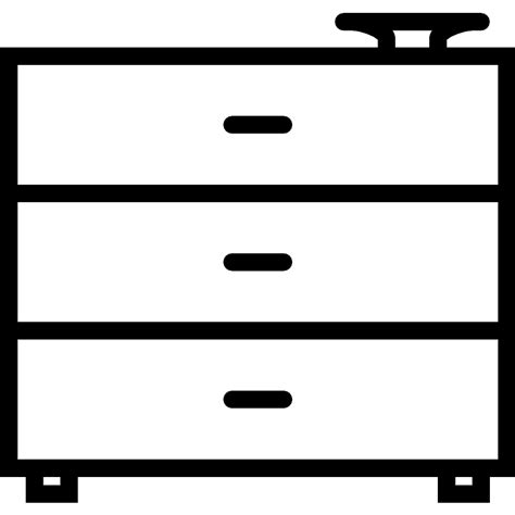 Chest Of Drawers Vector SVG Icon SVG Repo