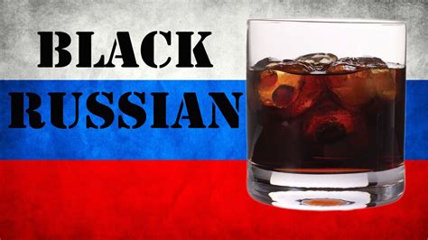 TUTO COCKTAIL - BLACK RUSSIAN (comment faire un black russian) - YouTube