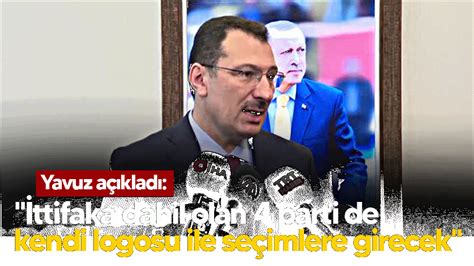 Yavuz İttifaka dahil olan 4 parti de kendi logosu ile seçimlere