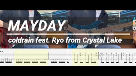 TAB譜付きMAYDAY feat Ryo from Crystal Lake coldrain ギター弾いてみた Guitar