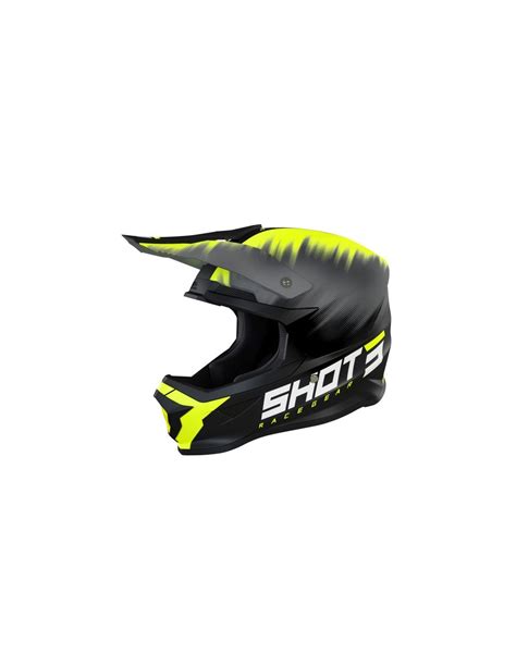 Casque Shot Adulte Furious Versus Neon Yellow Matt