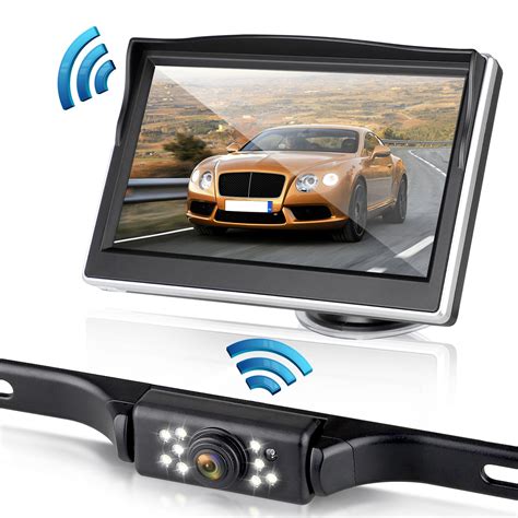 Dohonest Hd P Digital Wireless Backup Camera Kit With Inch Tft