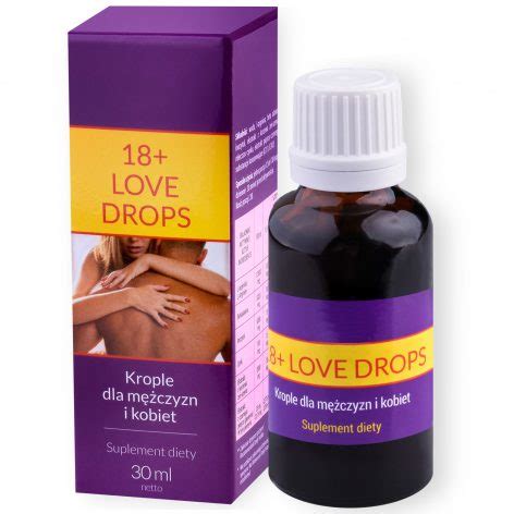 Love Drops Ml Krople Mi O Ci Na Libido Sex Shop