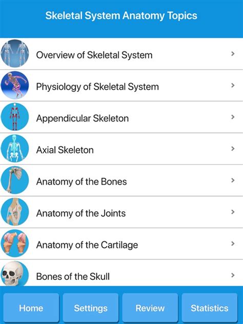 Skeletal System Anatomy Iphone And Ipad Game Reviews