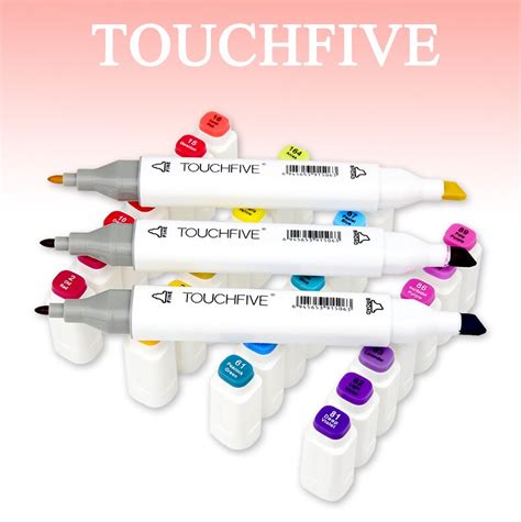 TouchFIVE 30/40/60/80 Цвет маркеры манга рисунок Маркеры Ручка на ...