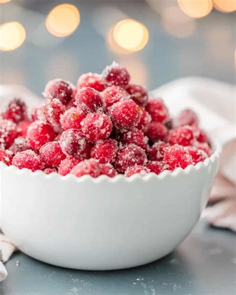 Sugared Cranberries Recipe The Cookie Rookie®