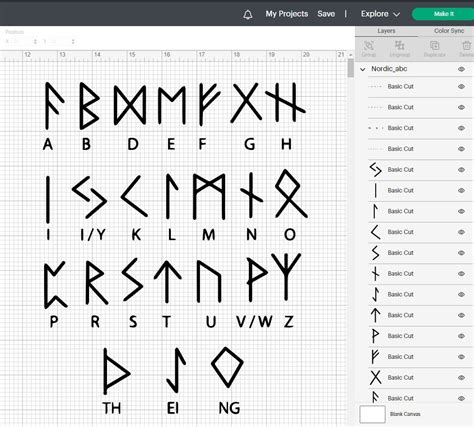 Elder Futhark Runes Cut Files For Cricut Norse Pagan Svg Nordic Symbols Hot Sex Picture