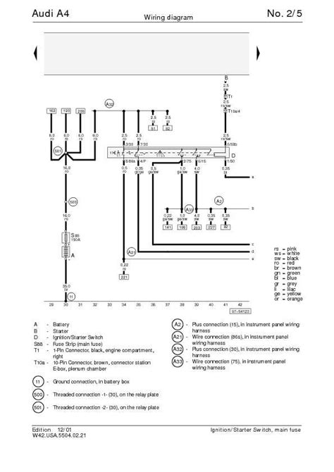 Audi A4 Wiring Diagrams