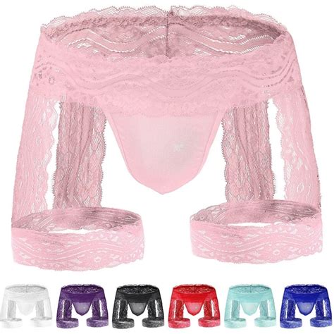 SOUS VÊTEMENTS SEXY STRING dentelle améliorer poche bikini slips pour hommes c EUR