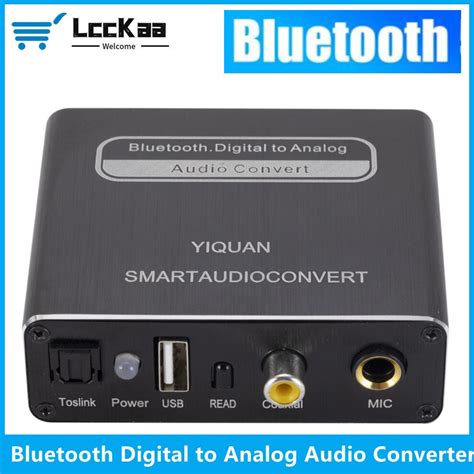 Lcckaa Dac Convertidor De Audio Digital A Anal Gico Bluetooth