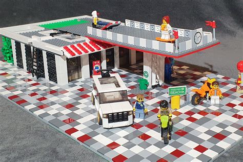 Lego Bp Gas Station