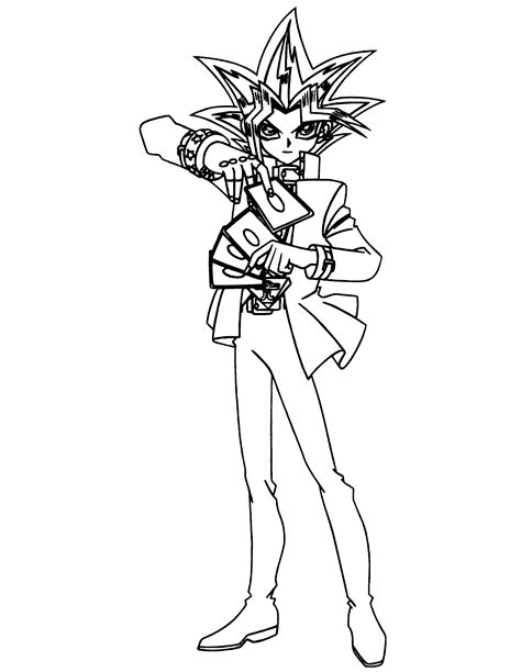 Dessin Yu Gi Oh 53161 Dessins Animés à colorier Coloriages à imprimer