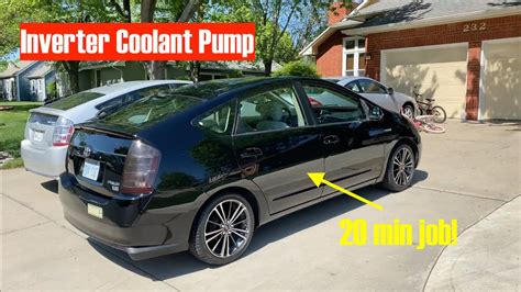 Replacing Inverter Coolant Pump On A Second Generation Toyota Prius