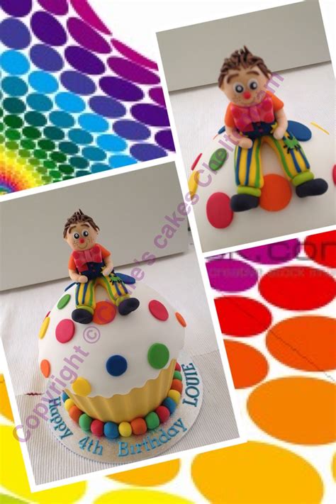 Mr Tumble themed birthday cake Mr Tumble, Farm Cake, Giant Cupcakes, Themed Birthday Cakes, Twin ...