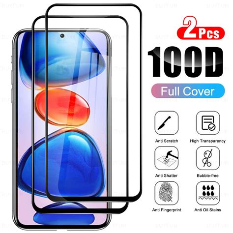 Funda De Cristal Templado Para Xiaomi Protector De Pantalla Frontal Hd